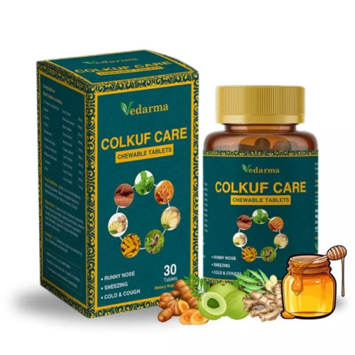 Vedarma Colkuf Care Chewable  Tablets (30 Tablets)