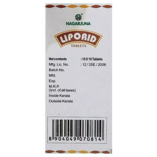 Nagarjuna Liporid (100 Tablets)