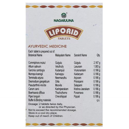 Nagarjuna Liporid (100 Tablets)