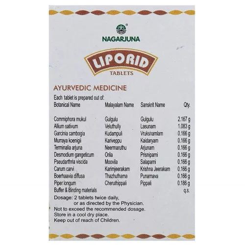 Nagarjuna Liporid (100 Tablets)