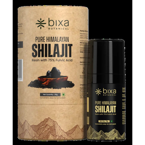 Bixa Botanical Pure Himalayan Shilajit Resin Pump (20g)