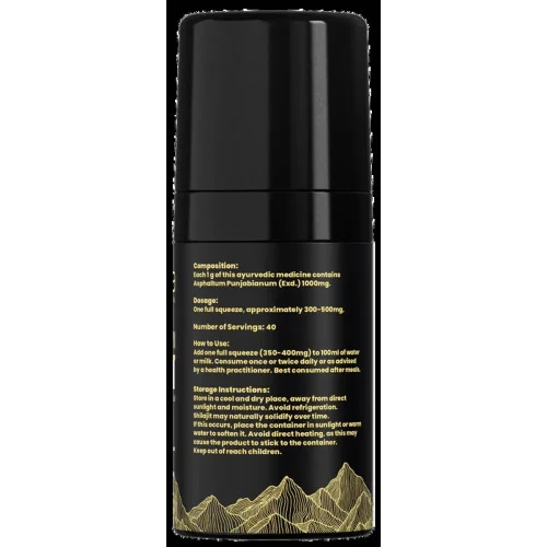 Bixa Botanical Pure Himalayan Shilajit Resin Pump (20g)