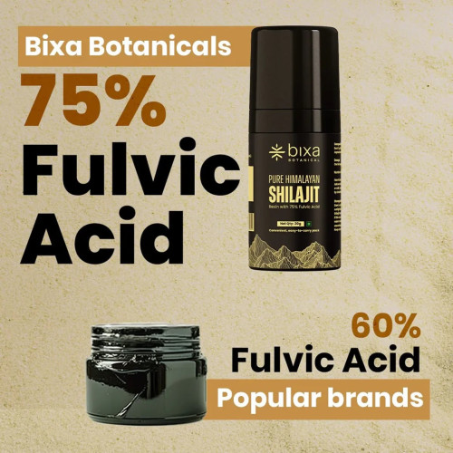 Bixa Botanical Pure Himalayan Shilajit Resin Pump (20g)