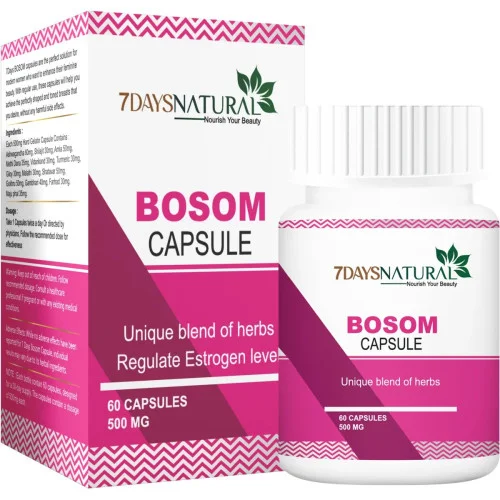 7Days Natural Bosom  Capsules (60cap)