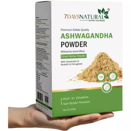 7Days Natural Ashwagandha Powder (200g)