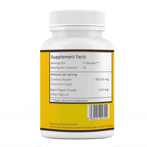 Vansattva Turmeric  Capsules (60cap)