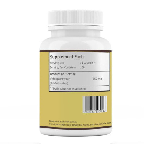 Vansattva Vidanga  Capsules (60cap)