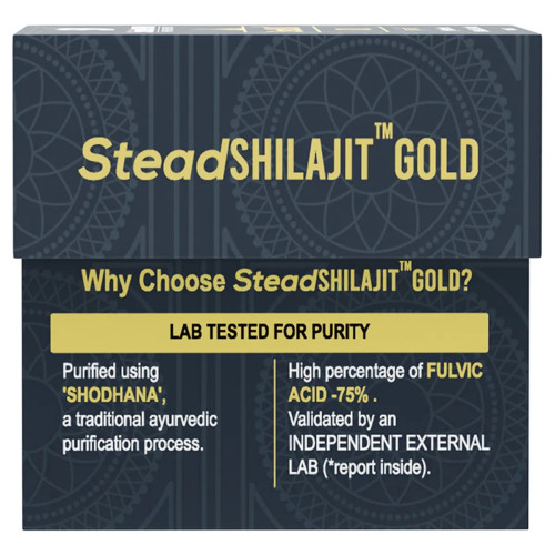 Steadfast Nutrition Stead Shilajit Gold (20g)