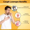 Multani Kuka Tulsi Ginger Cough Lozenges (Eech Strip 6 Lozenges) (8Strip)