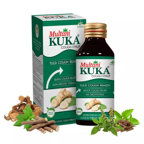 Multani Kuka Tulsi Cough Syrup (200ml)