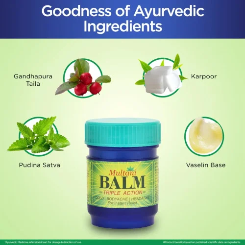 Multani Balm Triple Action (20g)