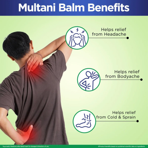 Multani Balm Triple Action (20g)