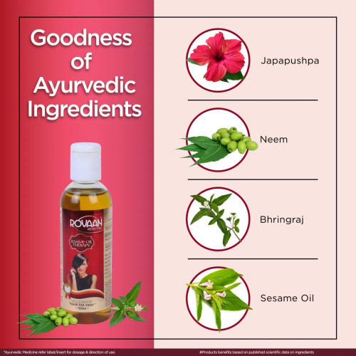 Multani Rovaan Kesh Tail Sesame Oil Therapy (100ml)