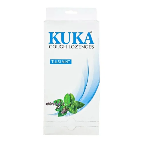 Multani Kuka Cough Lozenges Tulsi & Mint (Eech Strip 8 Lozenges) (24Strip)