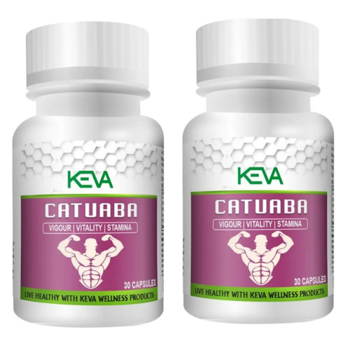 Keva Catuaba  Capsules (30cap, Pack of 2)