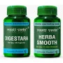 Maati Veda Digestara  Capsules + Herba Smooth Churna (30Cap + 75g) (1Pack)