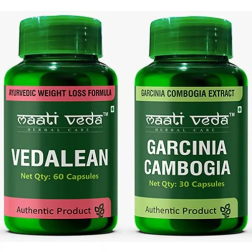 Maati Veda Vedalean  Capsules + Garcinia Cambogia  Capsules (60Cap + 30Cap) (1Pack)