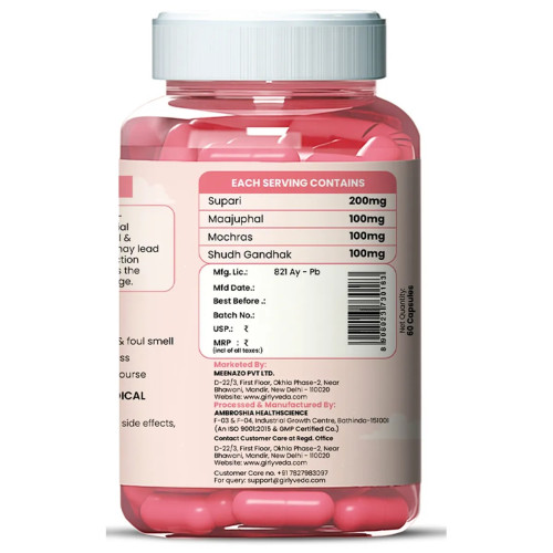 Girlyveda Whitelia  Capsules  (60cap)