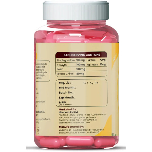 Girlyveda Acne Slash  Capsules (60cap)