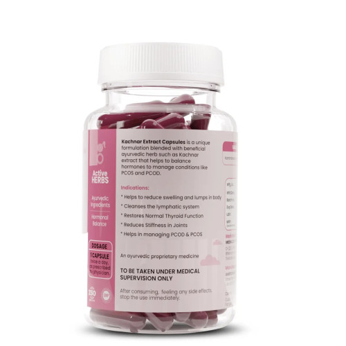 Girlyveda Kachnar Extract  Capsules (60cap, Pack of 3)