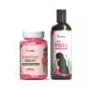 Girlyveda Mother Bloom + Just Hair Oil (60cap + 100ml Oil) (1Pack)