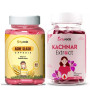 Girlyveda Acne  Capsules + Kachnar Extract  Capsules (Each 60Cap) (1Pack)