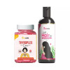 Girlyveda Thyroplex  Capsules + Just Hair Oil (60cap + 100ml Oil) (1Pack)