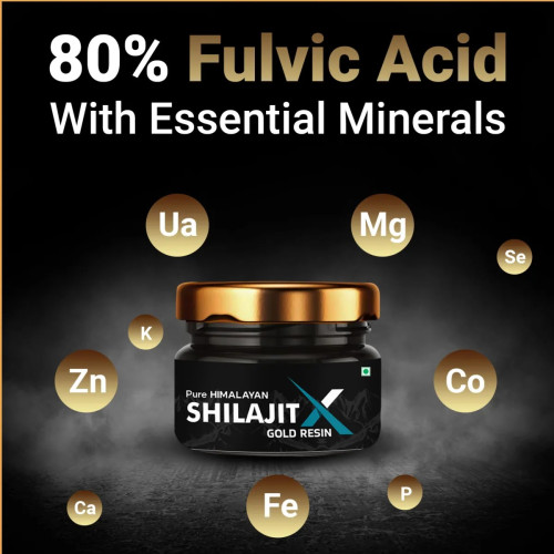 NottyBoy Pure Himalyan Shilajit X Gold Resin (20g)