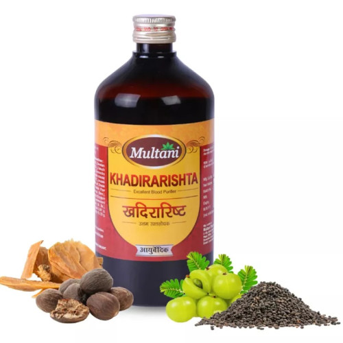 Multani Khadirarishta (450ml)