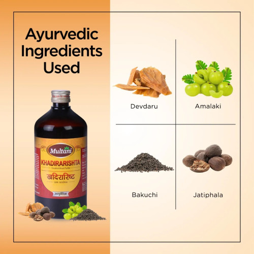 Multani Khadirarishta (450ml)