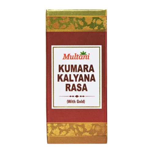 Multani Kumara Kalyana Ras With Gold (10 Tablets)