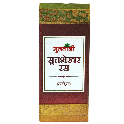 Multani Sutshekhar Ras With Gold (30 Tablets)