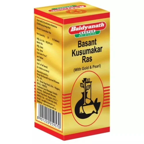 Baidyanath (Nagpur) Basant Kusumakar Ras (10 Tablets)