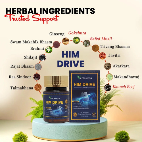Vedarma Him Drive  Capsules (30cap)