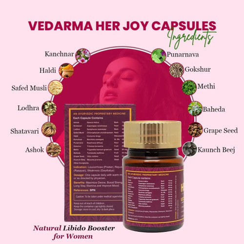 Vedarma Her Joy  Capsulesues (30cap)