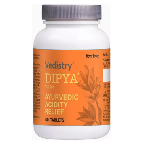 Vedistry Dipya Acidity Relief  Tablets (60 Tablets)