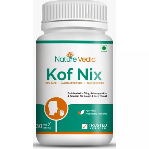 Nature Vedic Kof-Nix  Tablets (30 Tablets)