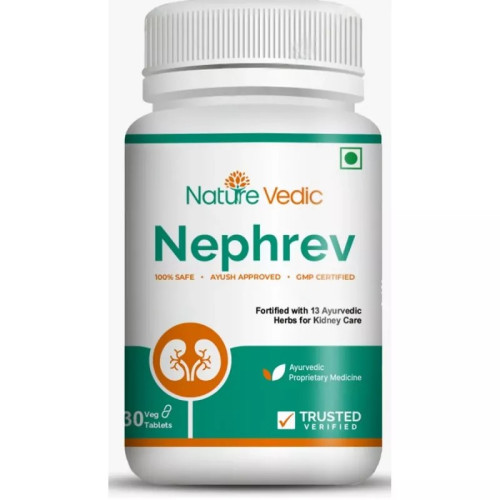 Nature Vedic Nephrev  Tablets (30 Tablets)