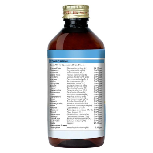 Deshrakshak Maha Rasnadi Kwath Pravahi (225ml)