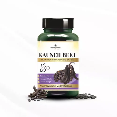 Deep Ayurveda Kaunch Beej  Capsules (60cap)
