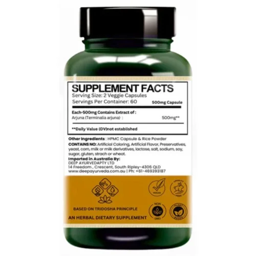 Deep Ayurveda Brahmi Vegan  Capsules For Enhances Memory (60cap)