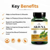 Deep Ayurveda Arjuna Vegan  Capsulesule For Support Heart Health (60cap)