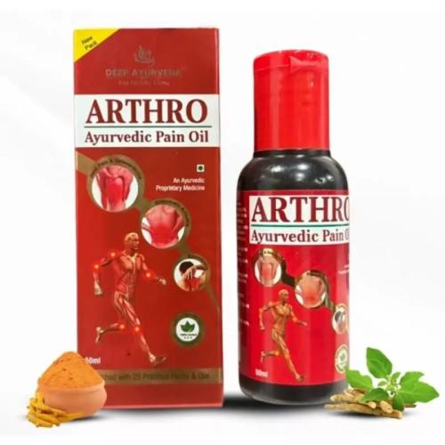 Deep Ayurveda Artho Oil for Joint Pain & Muscle Pain (100ml)