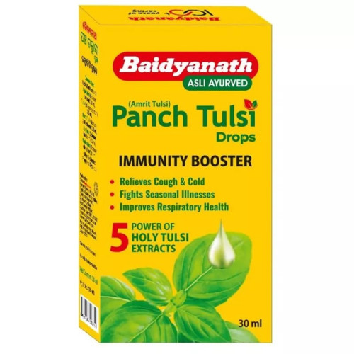 Baidyanath (Kolkata) Panch Tulsi Drops (30ml)