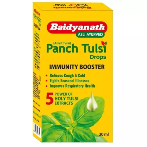 Baidyanath (Kolkata) Panch Tulsi Drops (30ml)