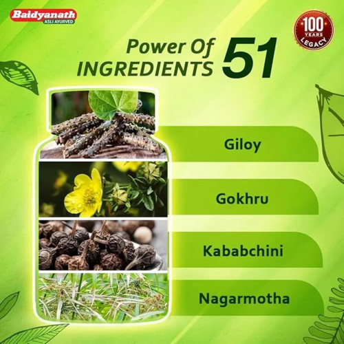 Baidyanath (Kolkata) Chandraprabha Bati (100 Tablets)