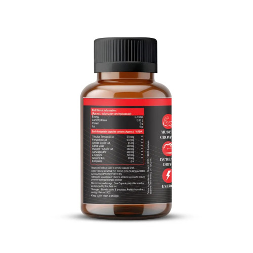 Agex Testosterone Booster for Men  Capsules (60cap, Pack of 2)