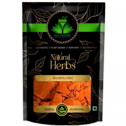 Sai Herbs Red Iron Oxide (250g)