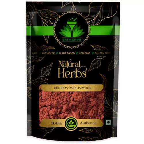 Sai Herbs Red Iron Oxide Powder (1000g)