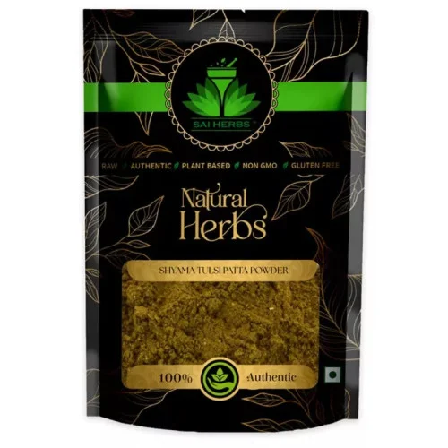 Sai Herbs Shyama Tulsi Patta Powder (100g)
